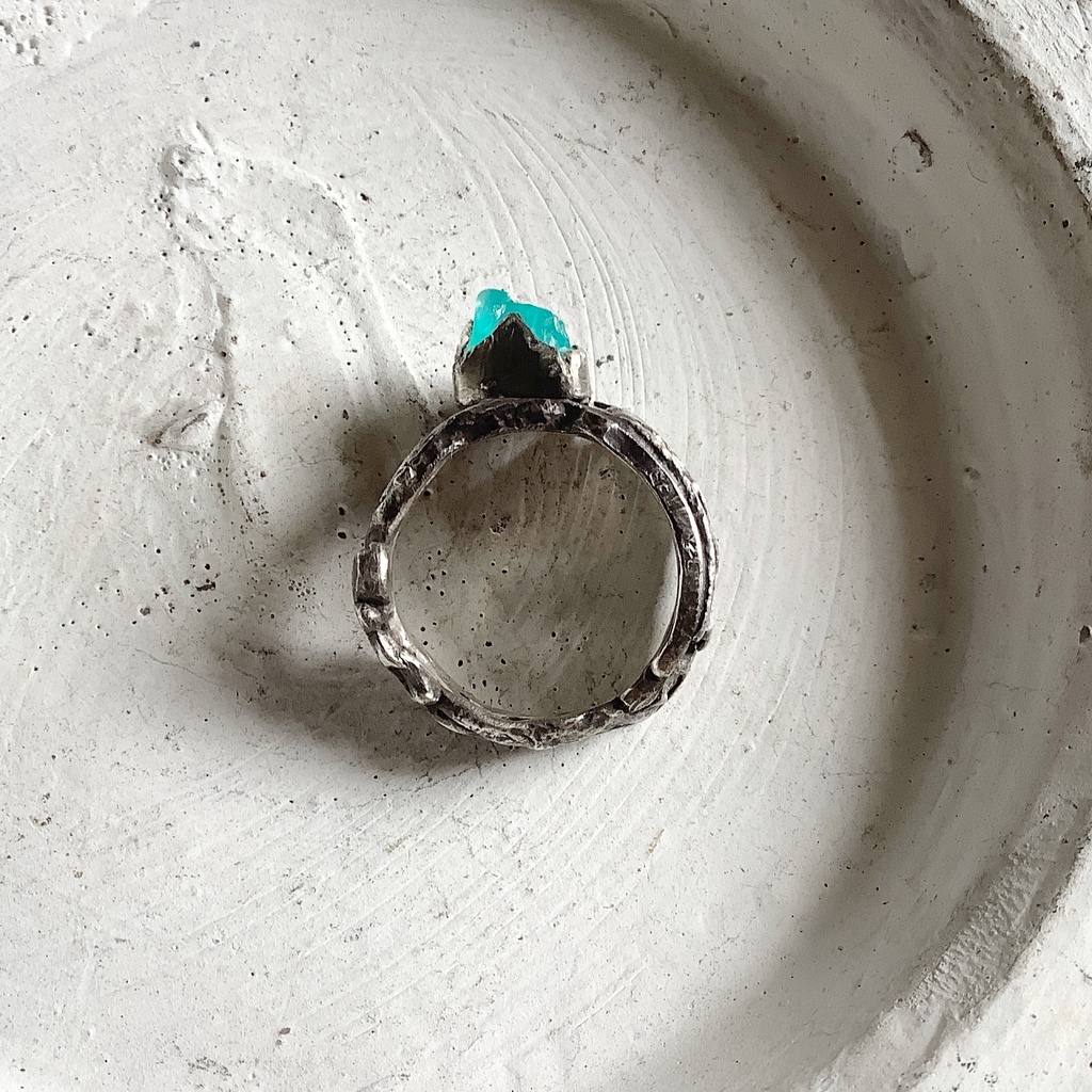 TTリング ブルーオパール 19.5号