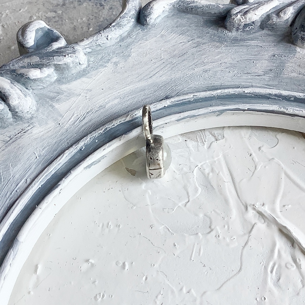 ラブラドライト(白)天然石チャーム 6㎜