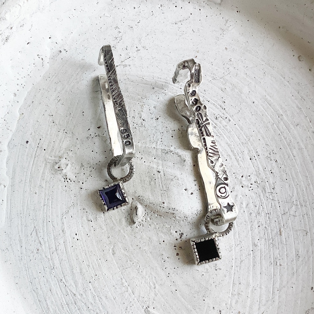 オニキス 天然石チャーム 5㎜