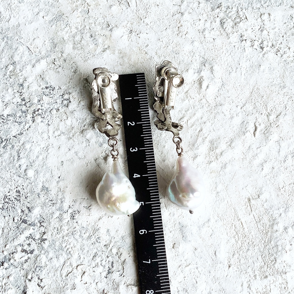 TTイヤリング バロックパール