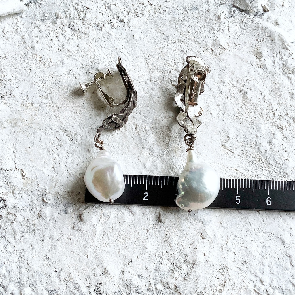 TTイヤリング バロックパール