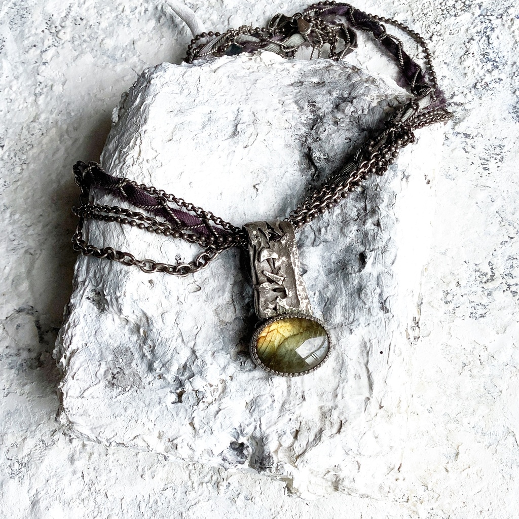 TTペンダント ラブラドライト