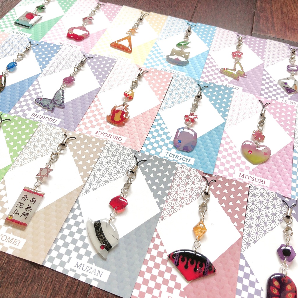 【鬼滅の刃】全19種+new6種 イメージストラップ