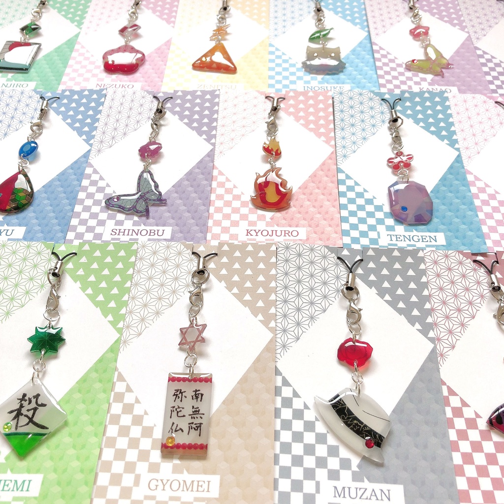 【鬼滅の刃】全19種+new6種 イメージストラップ