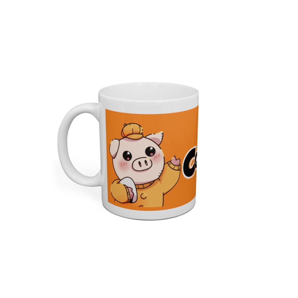 こで&ハムカツ マグカップ