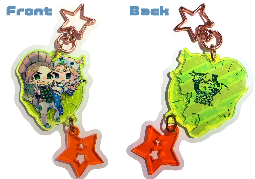 ジャイジョニアクリルキーホルダー【あんしんBOOTHパック】