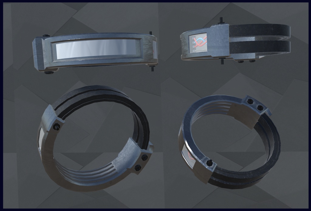 【3Dモデル】デスゲームリング:DeathGameRing