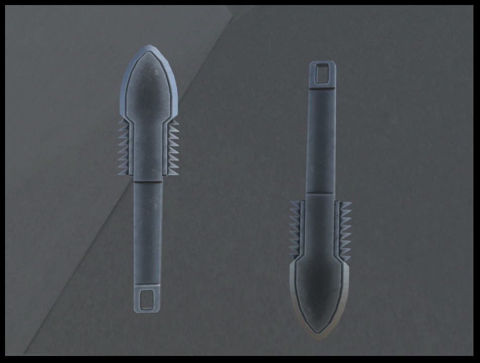 【3Dモデル】クナイ:ModernKunai