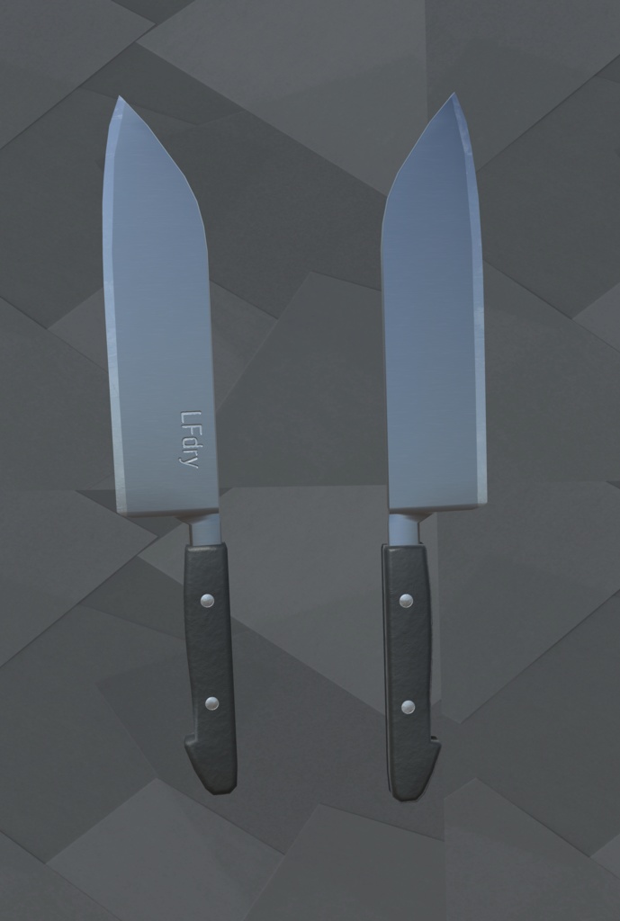 【3Dモデル】包丁:KitchenKnife