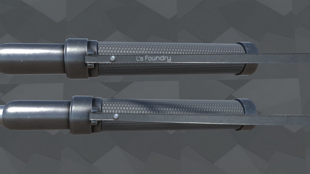 【3Dモデル】警棒:Baton