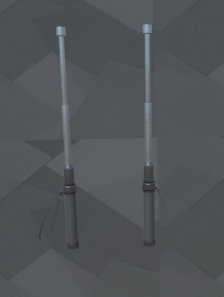 【3Dモデル】警棒:Baton