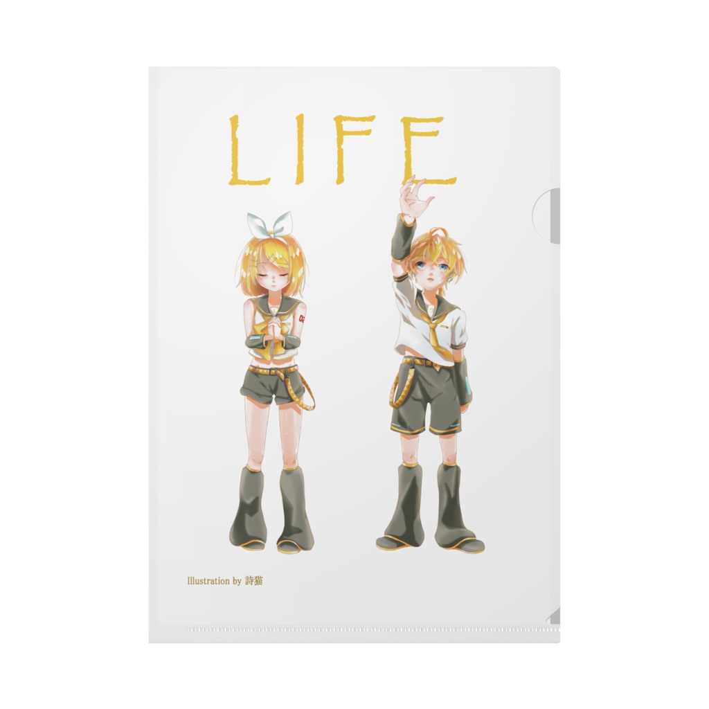 LIFE クリアファイル