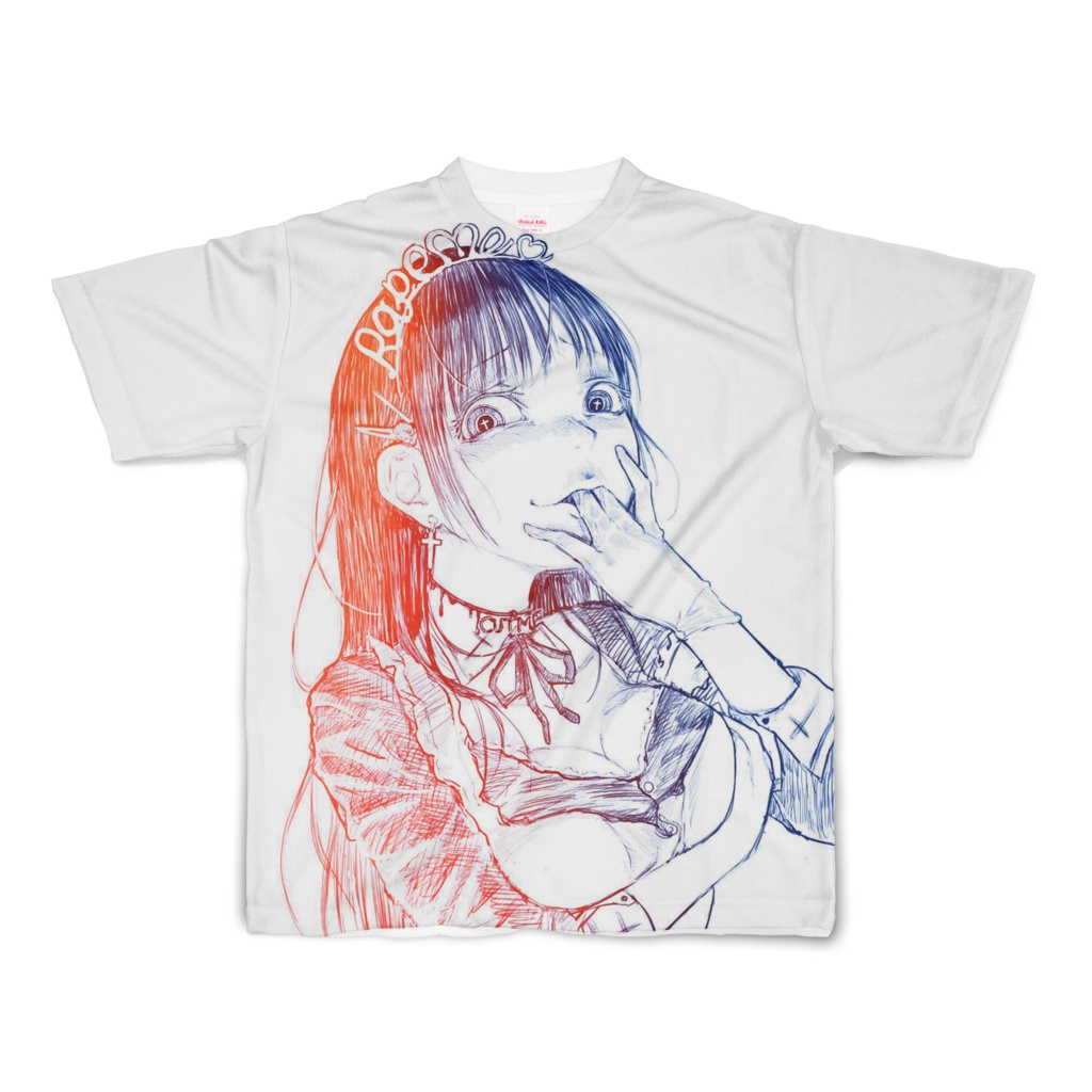 Rape me❤︎＆Prety Little Pyscho Tシャツ