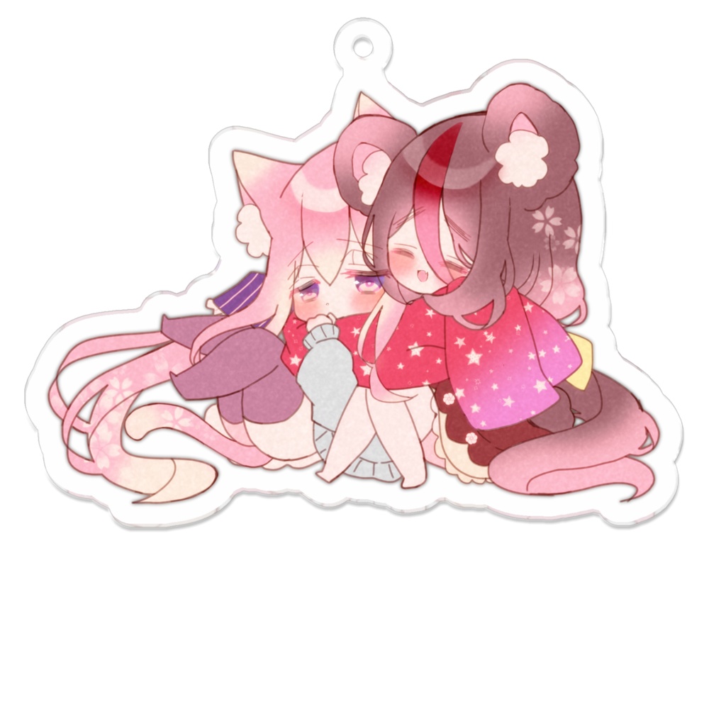 朝＆眠のアクキー