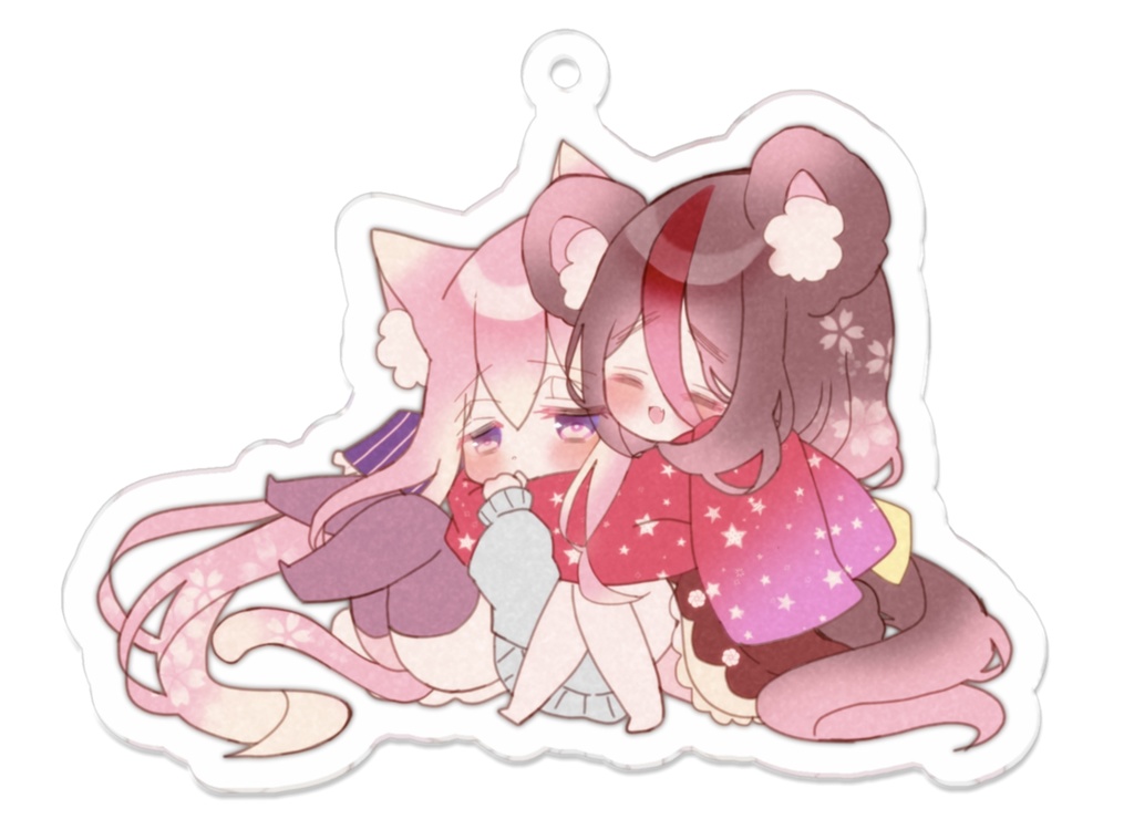 アクリルキーホルダー 50×50(mm)