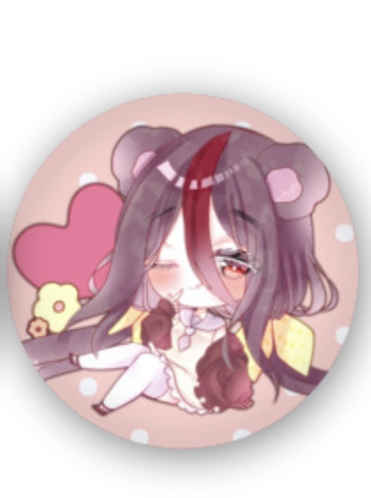 缶バッジ 朝