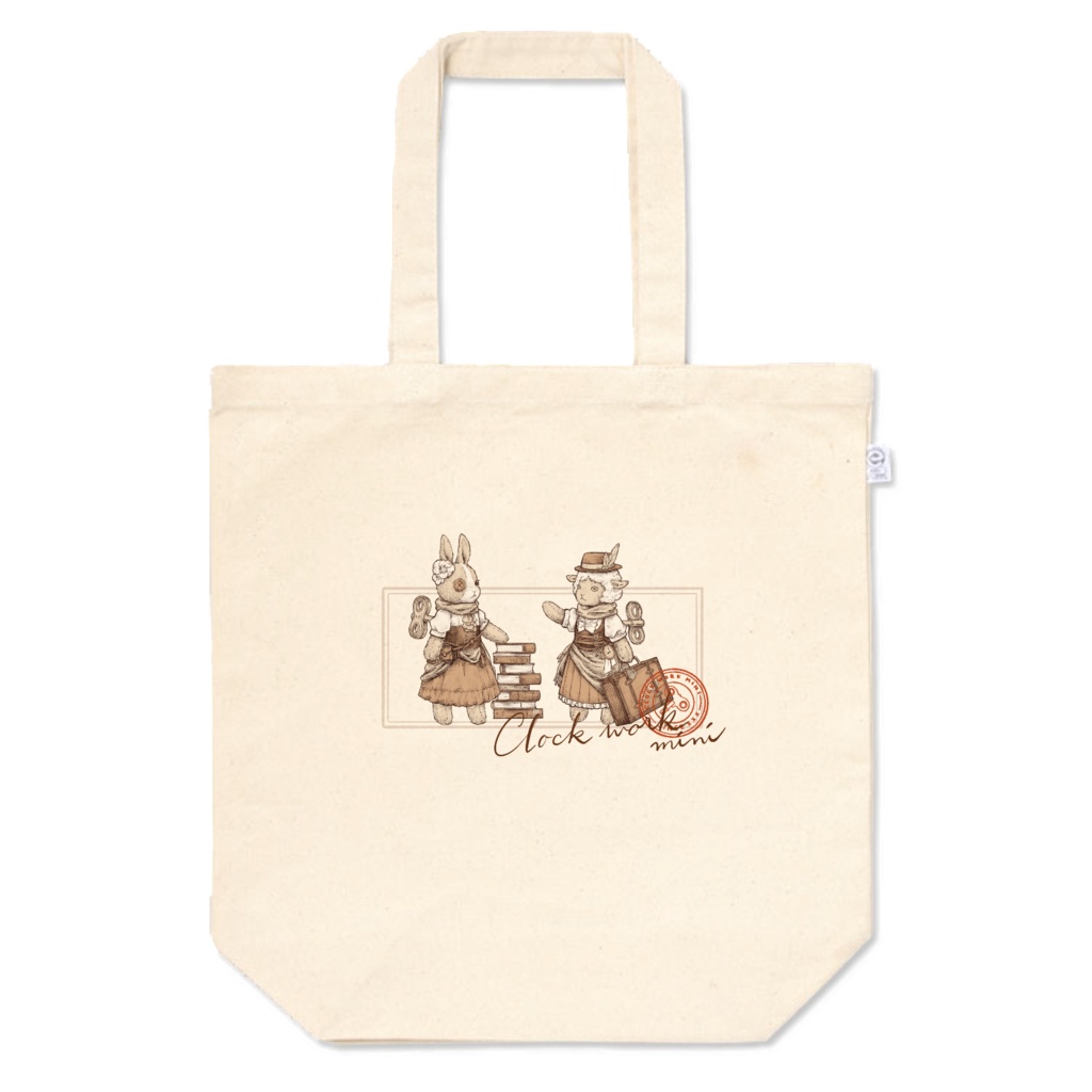 トートバッグ - うさぎとひつじ