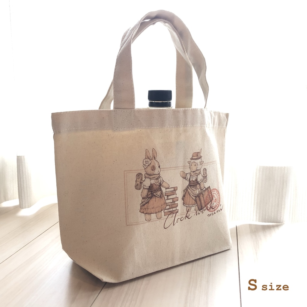トートバッグ - うさぎとひつじ