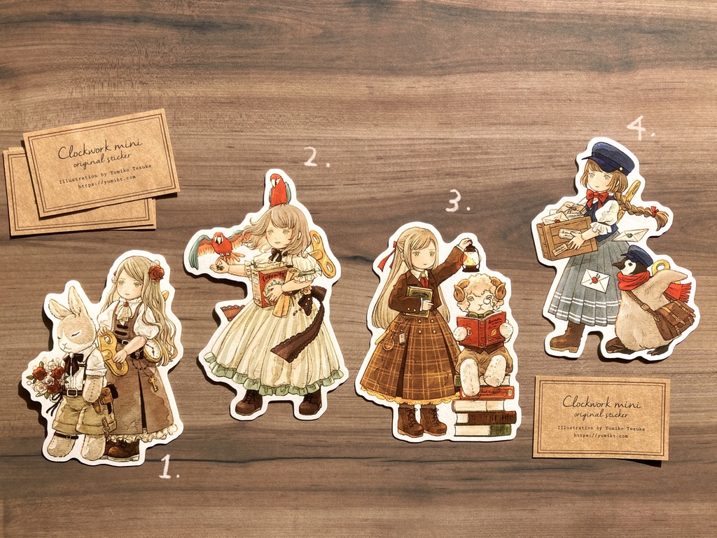 Clockwork mini シール