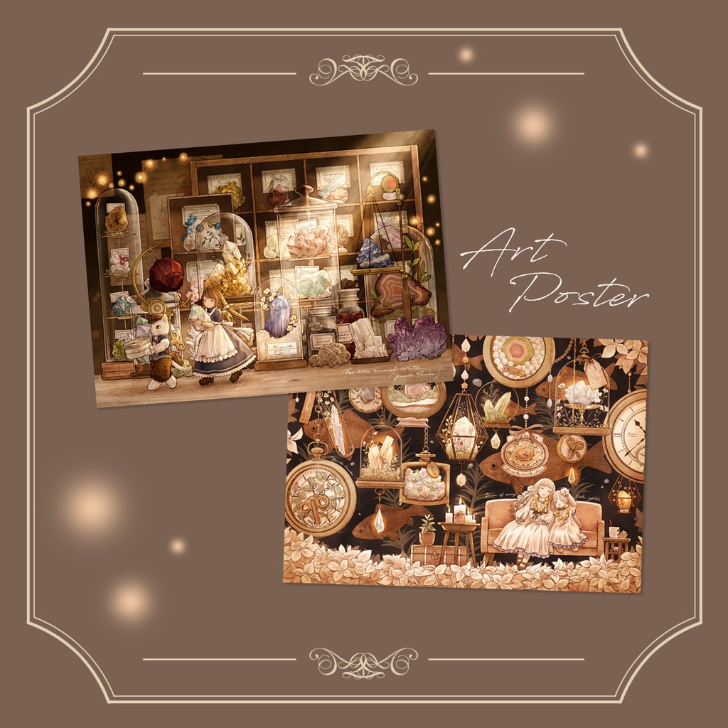 A4ポスター - little mineral