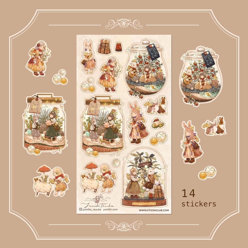 箔押しシールシート