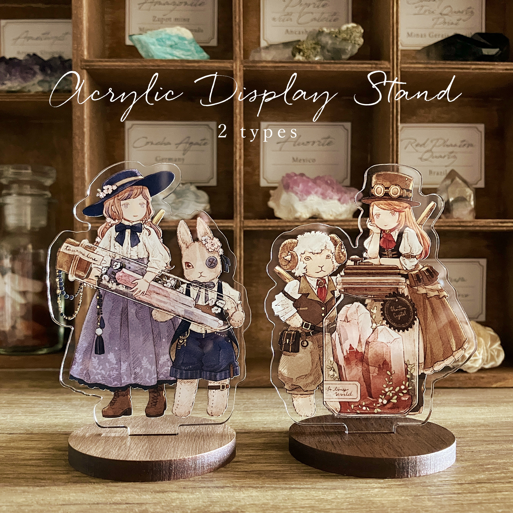 アクリルスタンド - Clockwork mini - YumikoTezuka - BOOTH shop - BOOTH