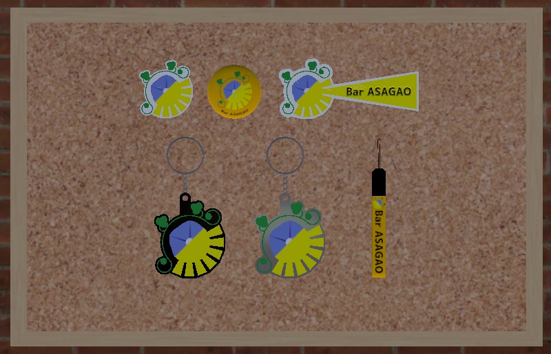 ASAGAOアクセサリー