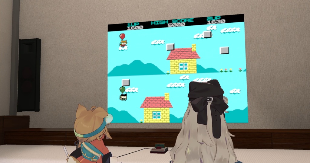 VRChat専用ワールドギミック MAMEHI_COMNPUTER(まめコン)