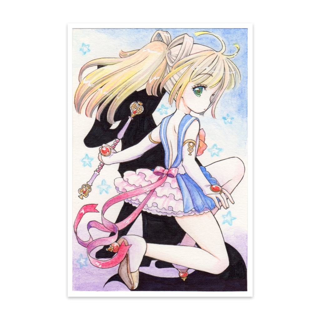 うしろまえちゃんポストカード