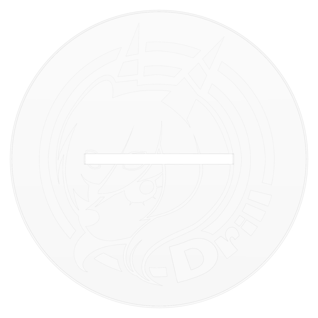 ドリルアクリルフィギュア大