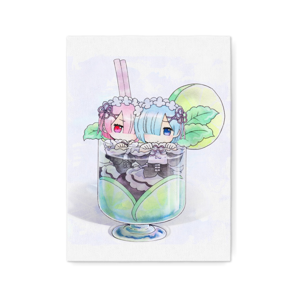 ラムレムモヒートキャンバス