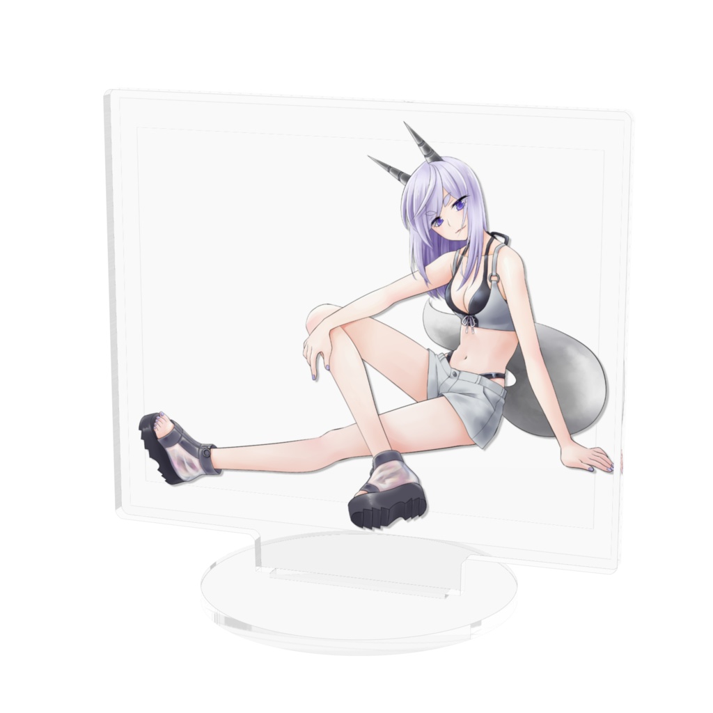 水着ドリルアクリルフィギュア