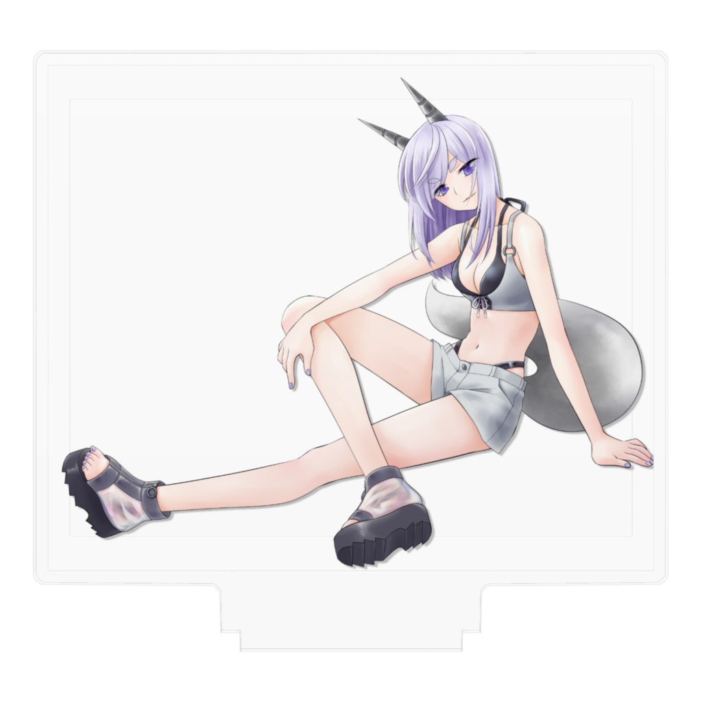 水着ドリルアクリルフィギュア