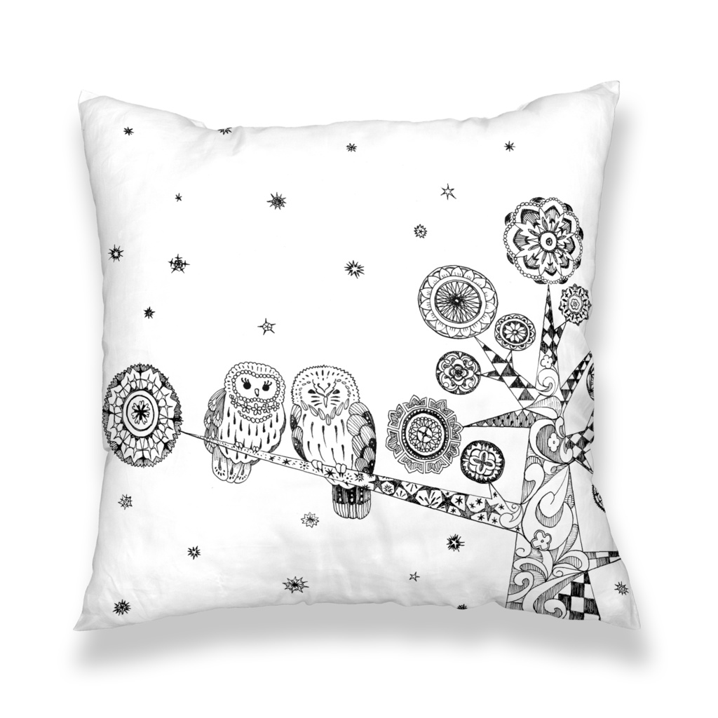 ふくろうクッション