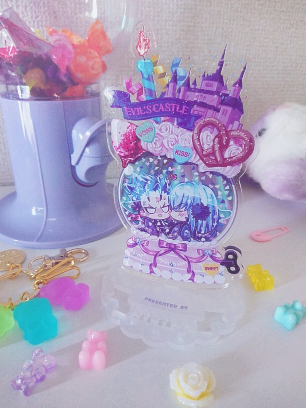 悪の城スノーグローブ【アクリルスタンド】