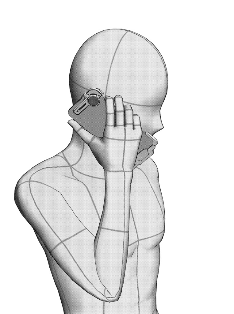 【3D素材】FF7のスマホ