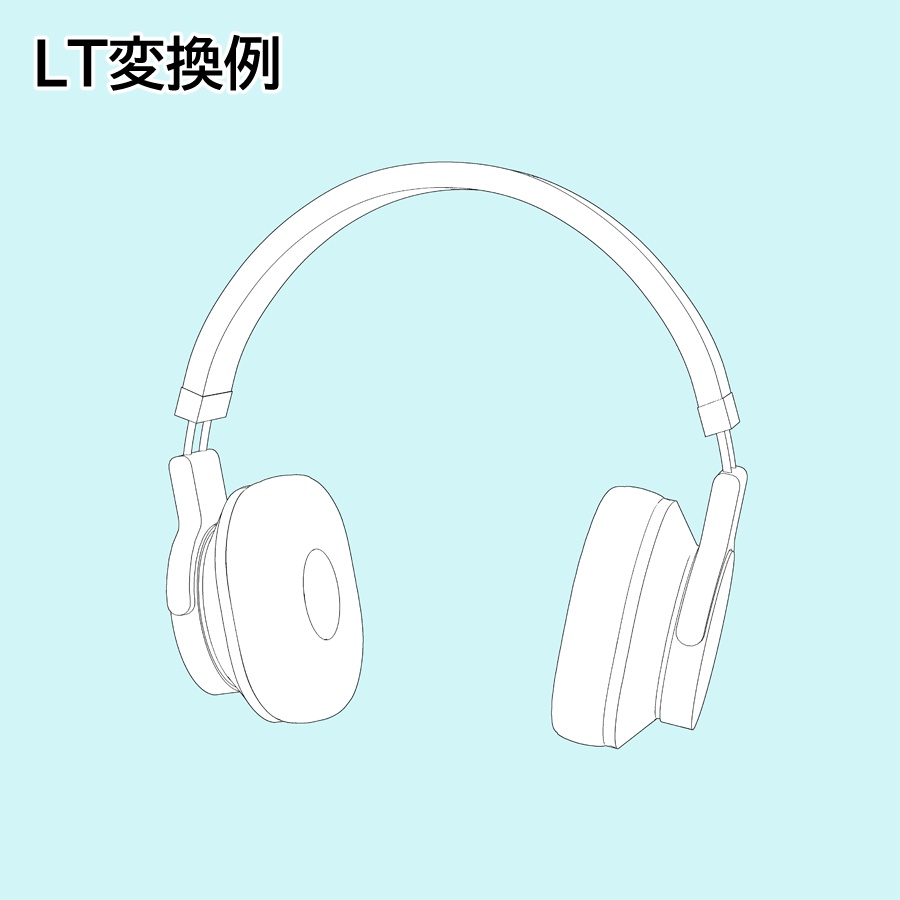 【3D素材】山田一郎 ヘッドフォン