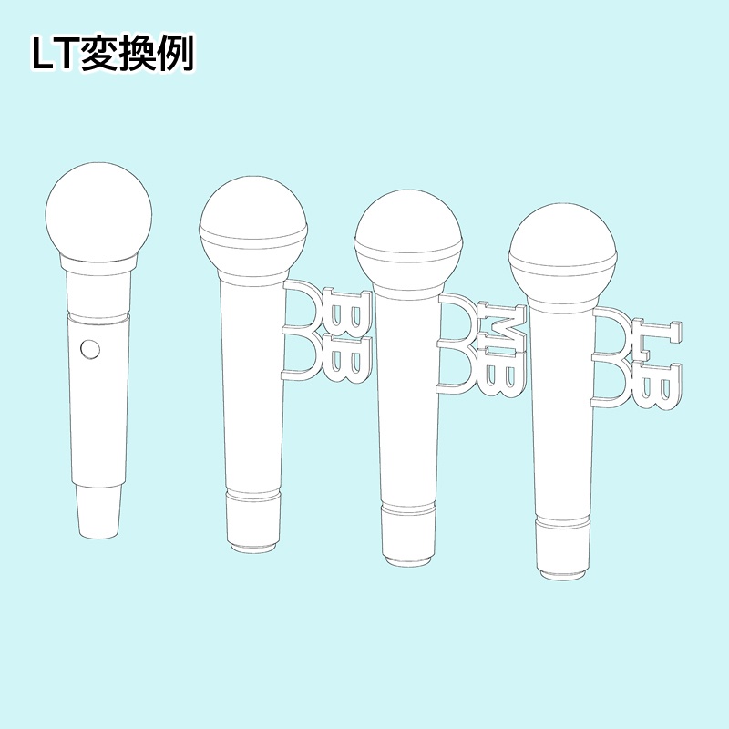 【3D素材】山田一郎、山田二郎、山田三郎 ヒプノシスマイク