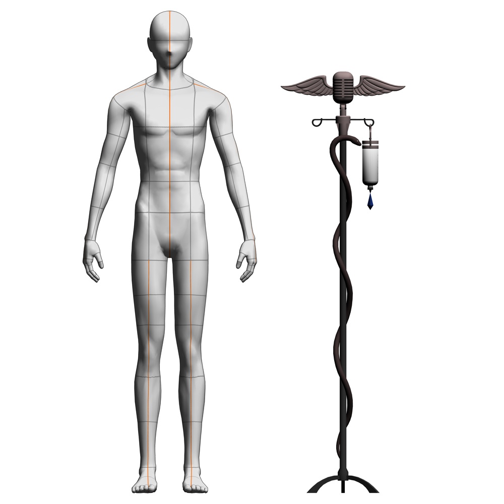 【3D素材】神宮寺寂雷 ヒプノシスマイク