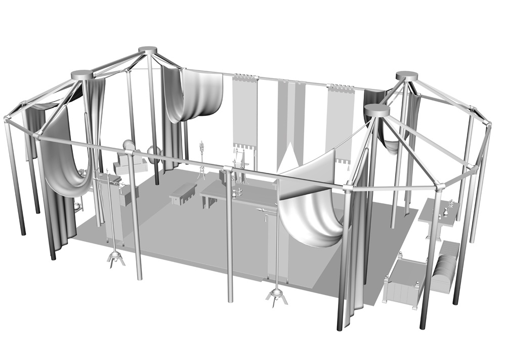 【3D素材】FF16 天幕の中