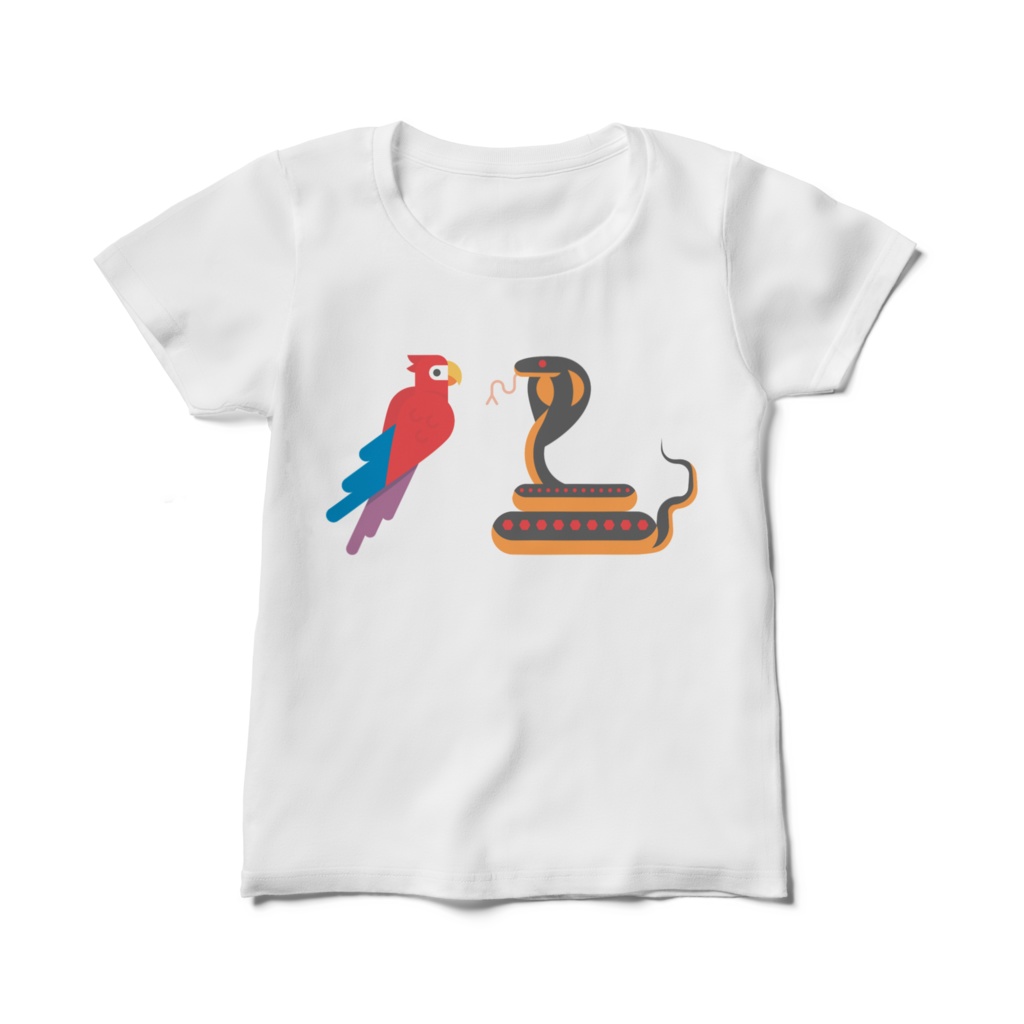 TSW70 ツイステ スカラビア寮 アニマルTシャツB