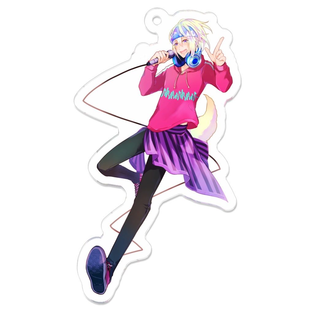 アクリルキーホルダー【ぽち。大】