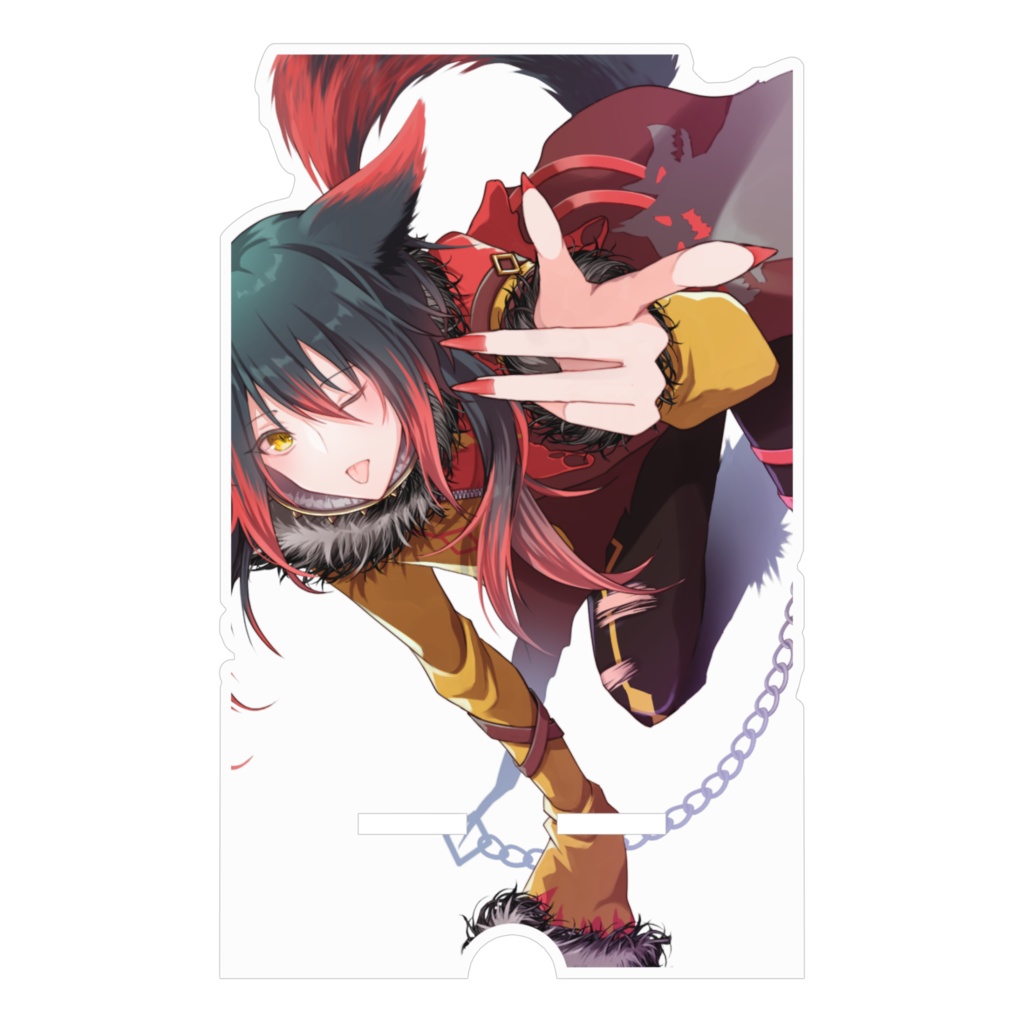 犬飼ぽち。お誕生日記念イラスト アクリルスマホスタンド【シェパード】