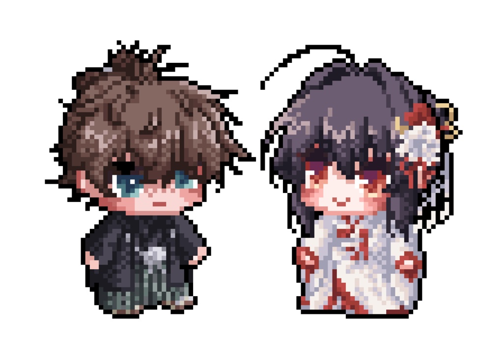 【ピクリエ用アバター】伊剣 祝言衣装