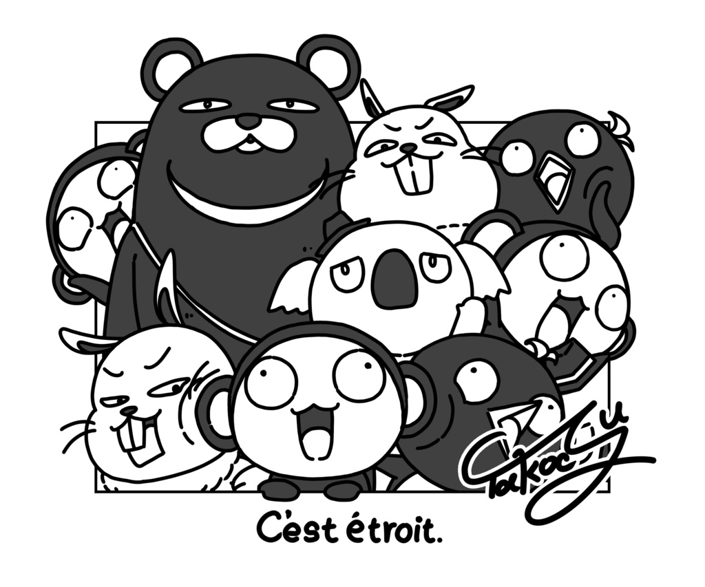 動物トートバッグ2