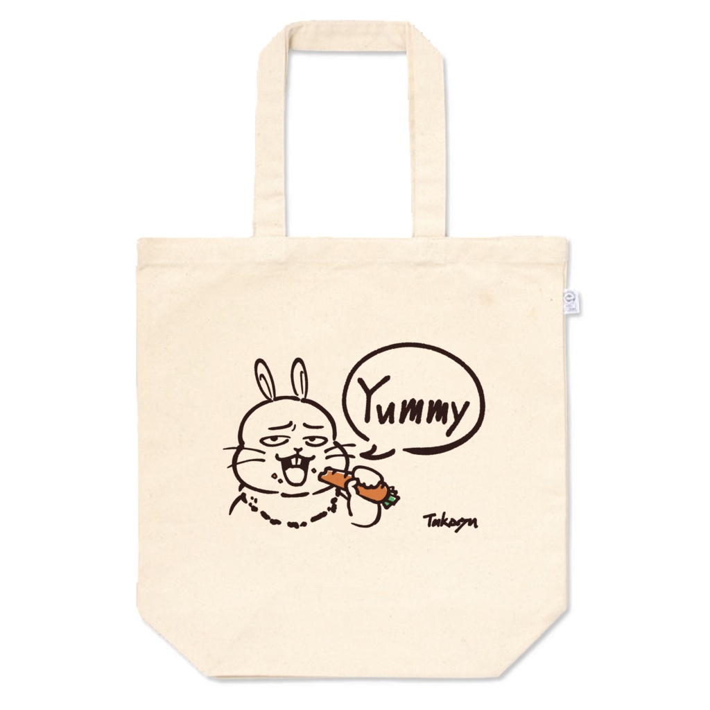 うさぎ　トートバッグ