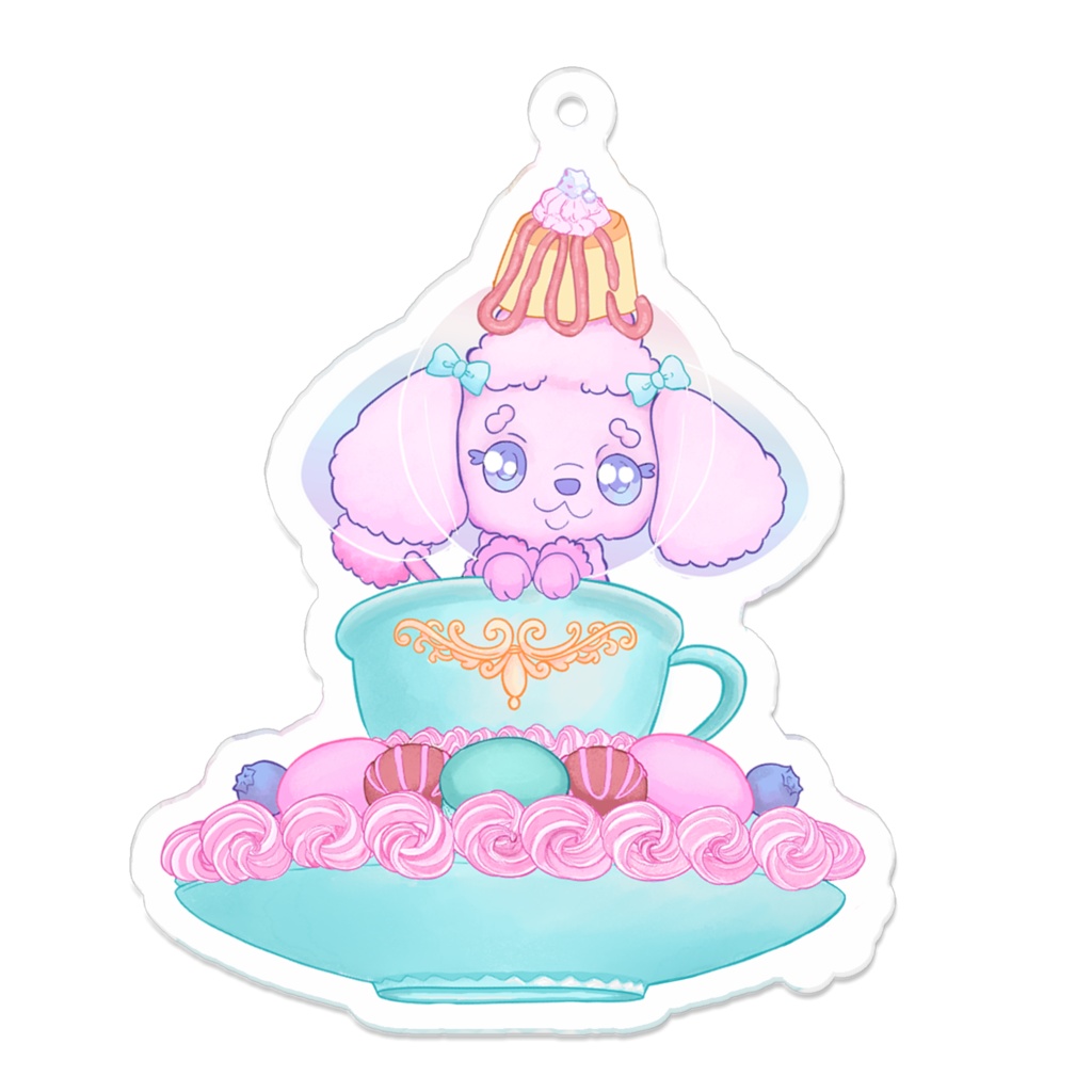 かわいいティーカッププードル