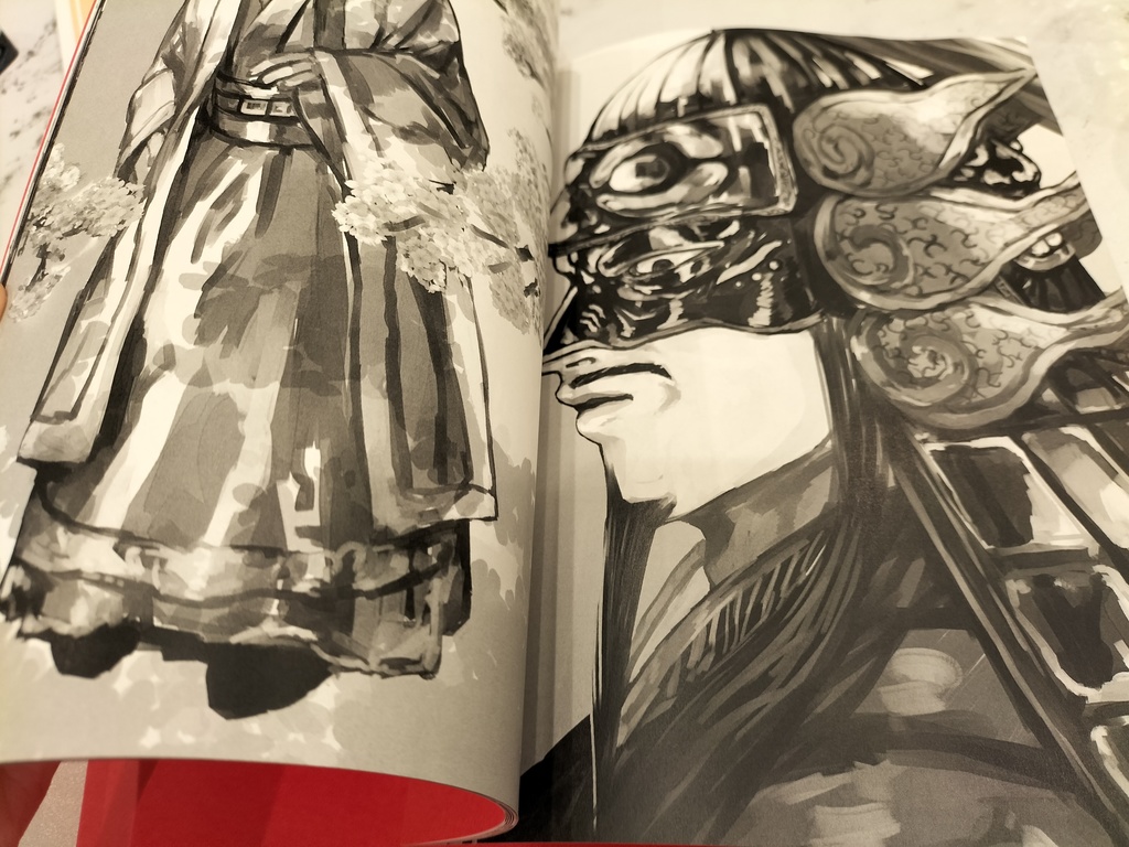 王翦モノクロイラスト集