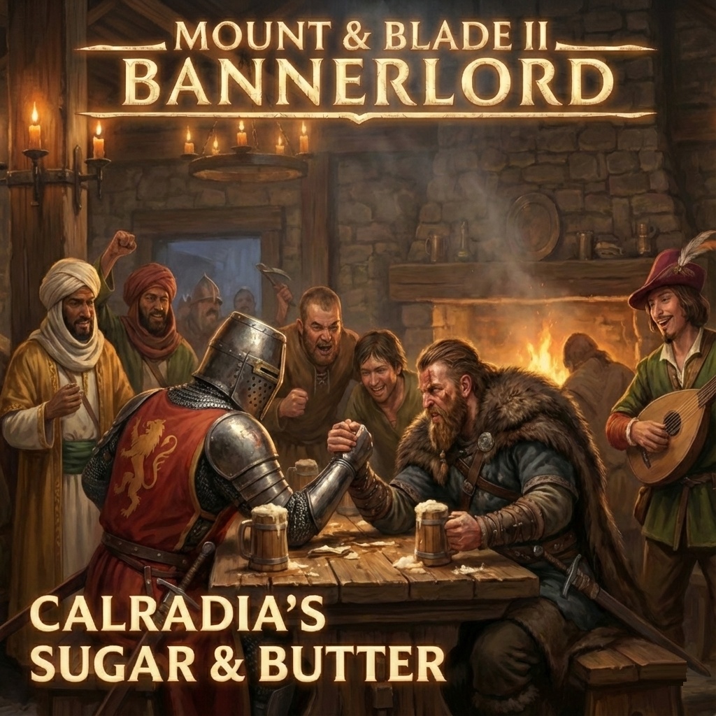 Calradia’s Sugar & Butter_酒場の喧騒