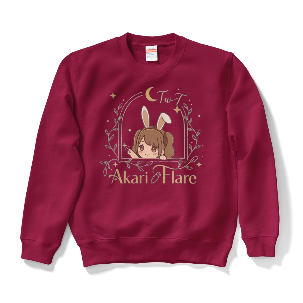 TwT Akari Flare -バニー- スウェット（赤） 
